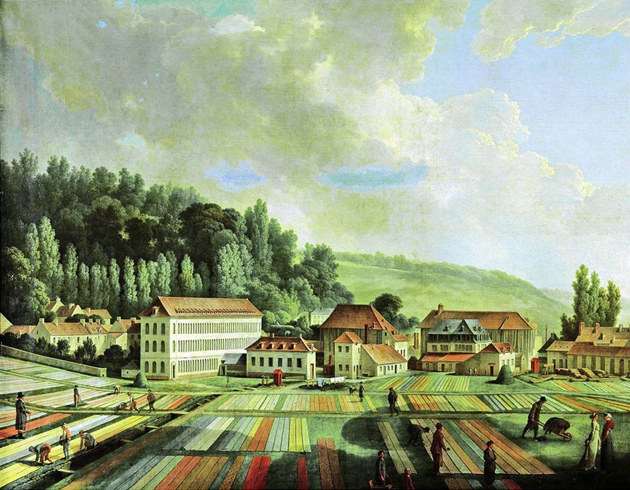The manufacture of Jouy-en-Josas manufacturer of the famous toile de Jouy